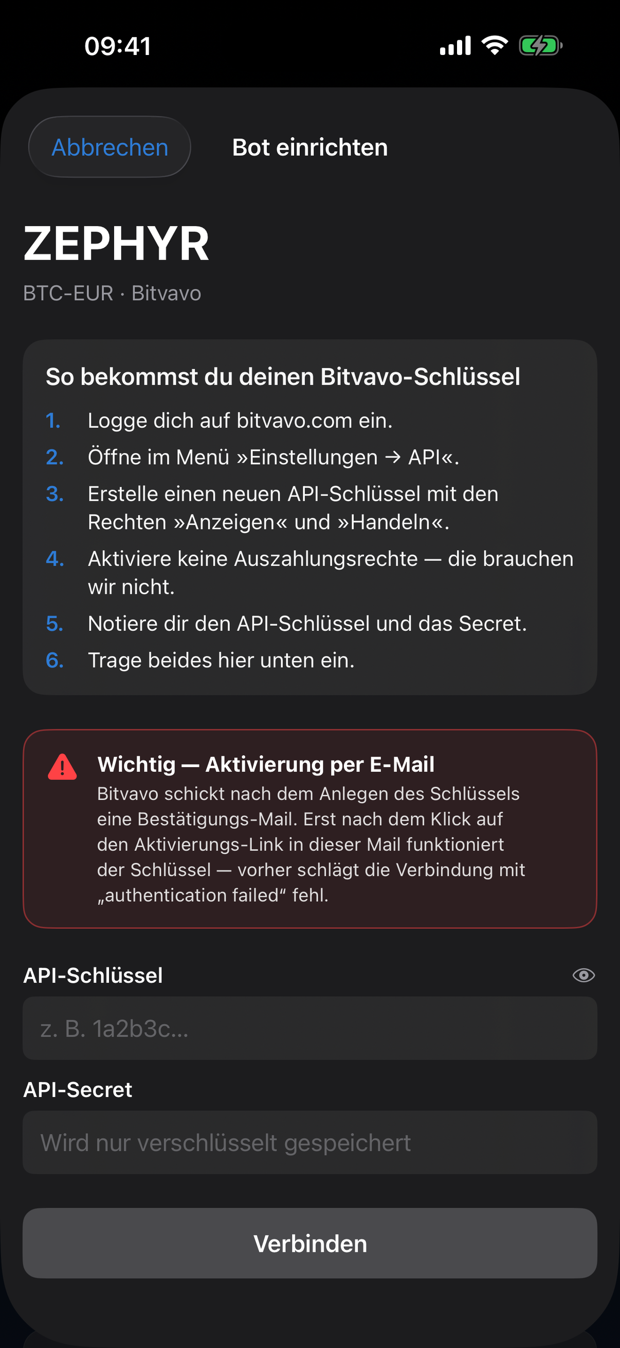 Geführtes Onboarding